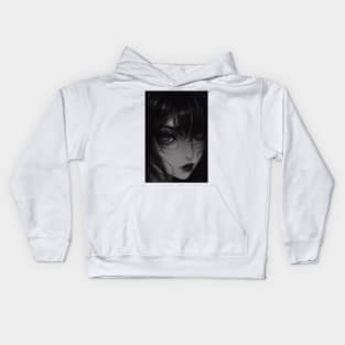 Anime Girl Kids Hoodie